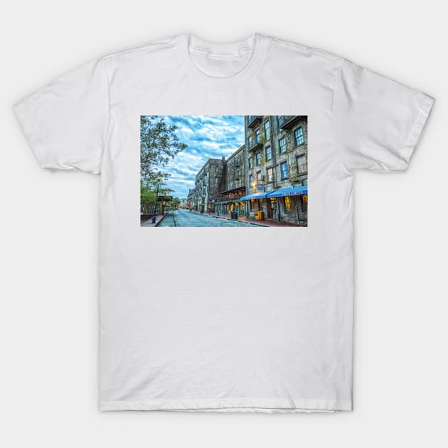 River Street Savannah Georgia T-Shirt by Gestalt Imagery